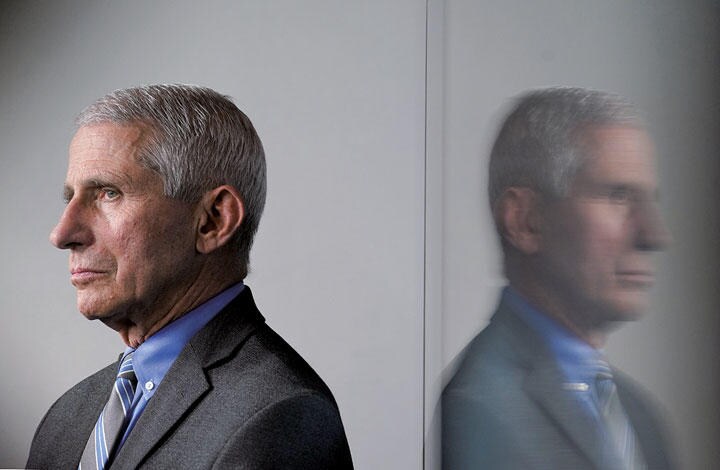 1984年から国立アレルギー・感染症研究所の所長を務めるファウチ　KEVIN LAMARQUE-REUTERS