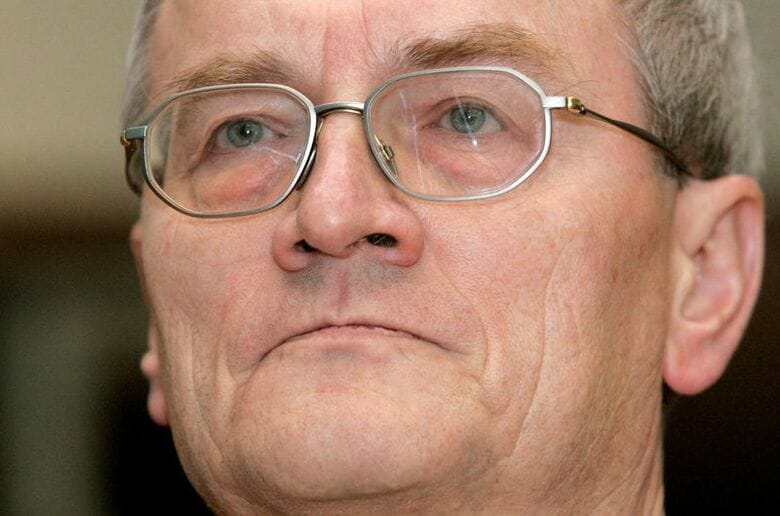 ドイツの対外情報機関、連邦情報局（ＢＮＤ）長官を務めたアウグスト・ハニング容疑者。2006年11月、ベルリンで撮影。 REUTERS/Fabrizio Bensch