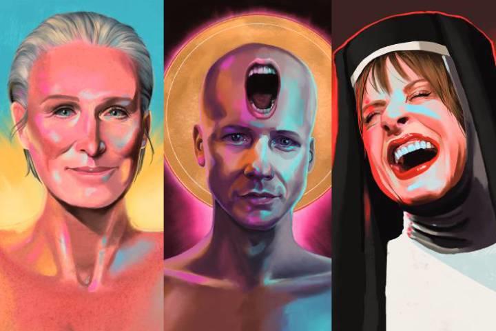 (左から)グレン・クローズ、ジョン・キャメロン・ミッチェル、パティ・ルポーン　ARTWORK COURTESY TOPIC STUDIOS