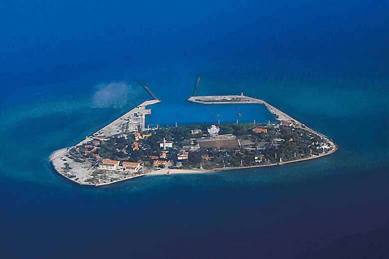 南シナ海の南沙諸島でベトナムが実効支配しているサウスウエスト島　FRANCIS MALASIGｰPOOLｰREUTERS