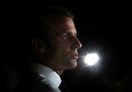 　９月１３日、マクロン仏大統領は９月２６日に、ユーロ圏の改革に関するより詳細な提案を公表する計画であることが明らかになった。１２日撮影（２０１７年　ロイター）