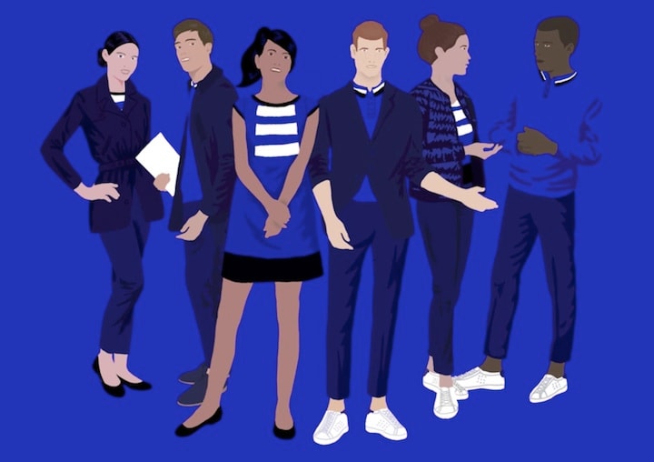 エールフランスが発表したミレニアル世代向け航空会社の制服イメージ - Air France