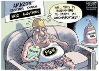 アマゾン誘致は「身を売る」覚悟で