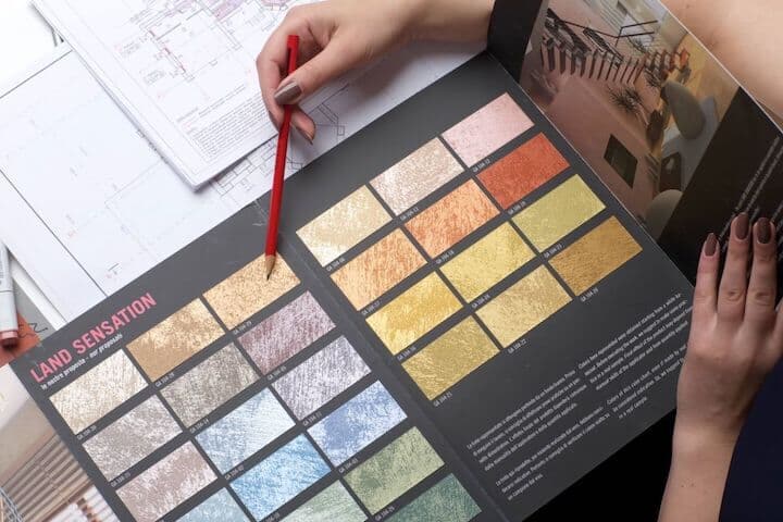 インテリアの見本帳