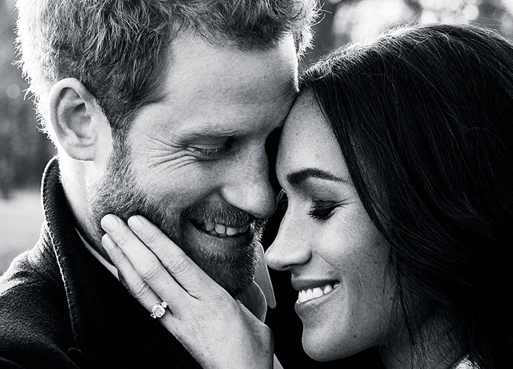 婚約したヘンリーとメーガン・マークル。彼女の存在は王室に何をもたらすか　Alexi Lubomirski/GETTY IMAGES