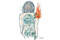 昭和天皇の写真を焼き、その灰を踏みつける──『遠近を抱えた女』を直視したなら