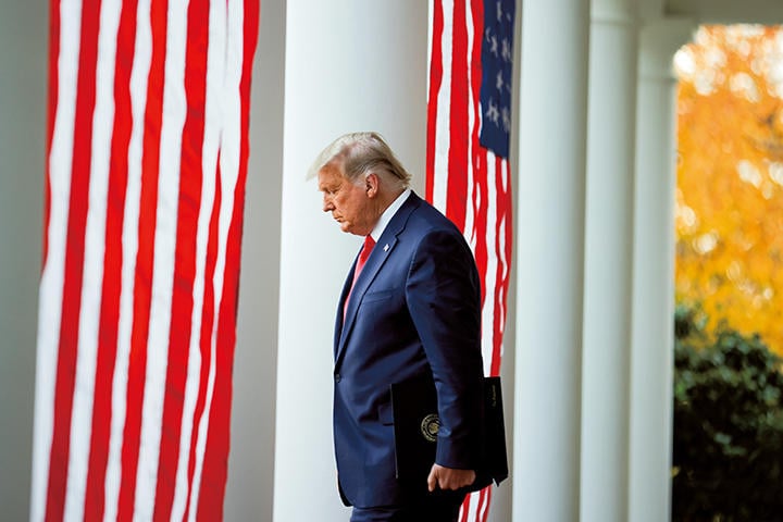 選挙結果を覆そうとするトランプの法廷闘争は不発に終わっている　CARLOS BARRIA-REUTERS