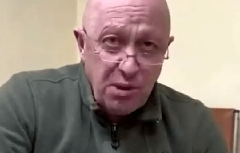 ワグネルの創設者プリゴジン　VIA TELEGRAM