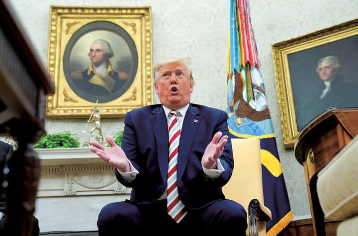 弾劾裁判と再選が懸かった米大統領選を控えるトランプに打つ手はあるのか　KEVIN LAMARQUE-REUTERS