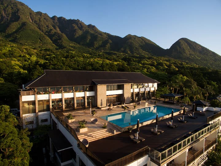 sankara hotel＆spa 屋久島の全景