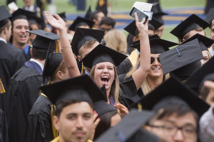 UCバークレーの入学生が3000人以上減ることに......。　REUTERS/Noah Berger
