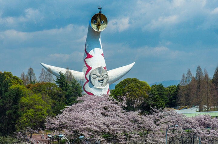 高度成長期の1970年に開催された大阪万博では、日本人の来場者がほとんどだった　danieldep/iStock.