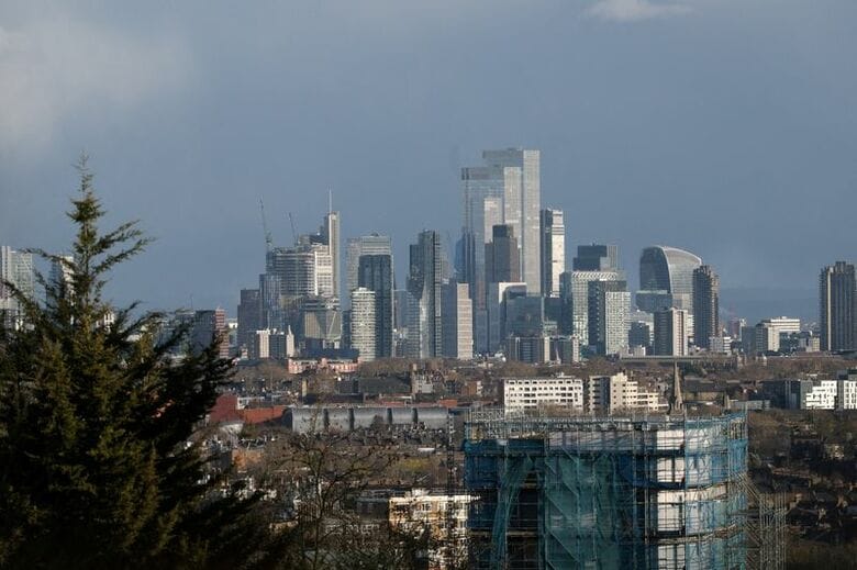ロンドンのスカイライン。3月撮影。 REUTERS/Isabel Infantes