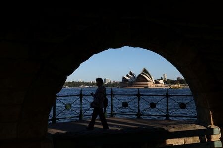 ２０２５年４月、シドニーで撮影（２０２６年　ロイター/Hollie Adams）