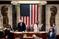 米議会､バイデンの大統領選勝利を認定　トランプ｢結果に同意しないが、秩序ある政権移行｣