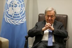 国連事務総長、ＡＩリスク軽視できず　監視強化の必要性強調