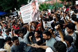 インド教育相が辞任、若者ら「勝利宣言」　デモ終結