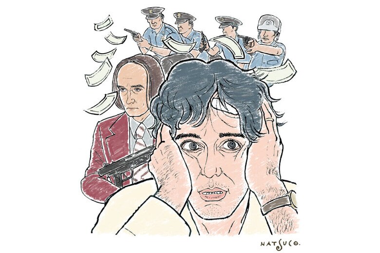 ILLUSTRATION BY NATSUCO MOON FOR NEWSWEEK JAPAN