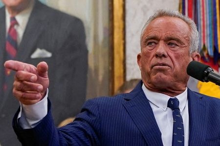 米下院監視委員会の民主党議員らは１日、ケネディ厚生長官による連邦政府の鳥インフルエンザ対応を巡る調査を開始した。写真は２月撮影（２０２５年　ロイター）