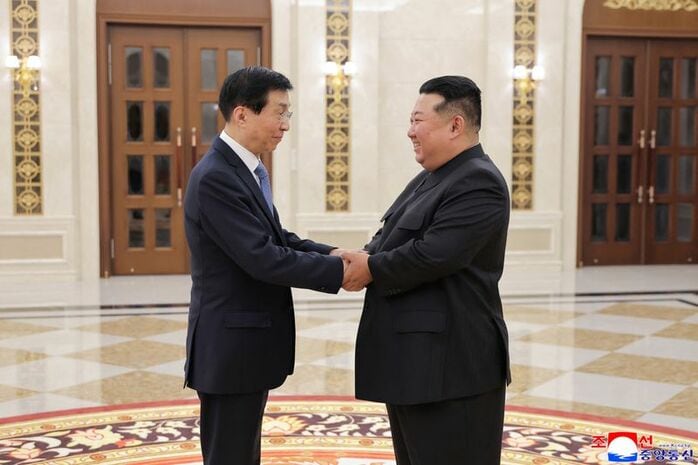 北朝鮮の金総書記、中国共産党序列4位と会談＝KCNA | ニューズ
