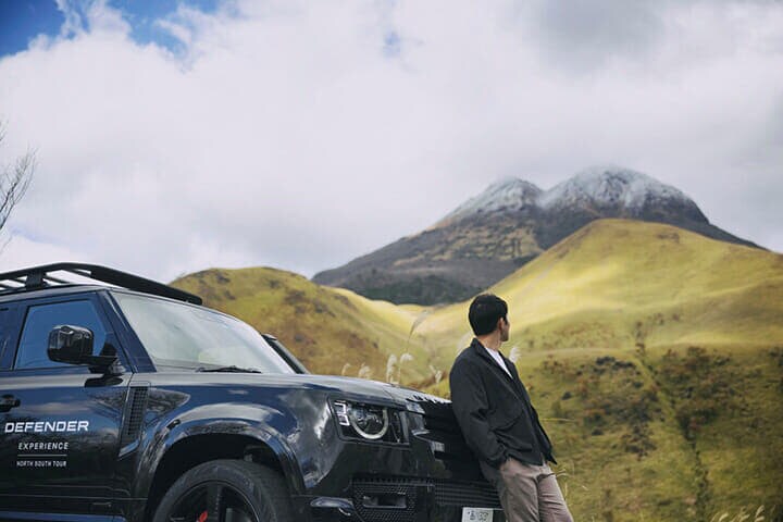 福岡堅樹さんとDEFENDERでめぐる旅