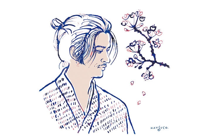 ILLUSTRATION BY NATSUCO MOON FOR NEWSWEEK JAPAN