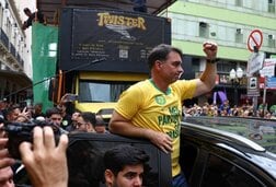 ボルソナロ議員、汚職疑惑で捜査対象に　ブラジル大統領選の有力候補